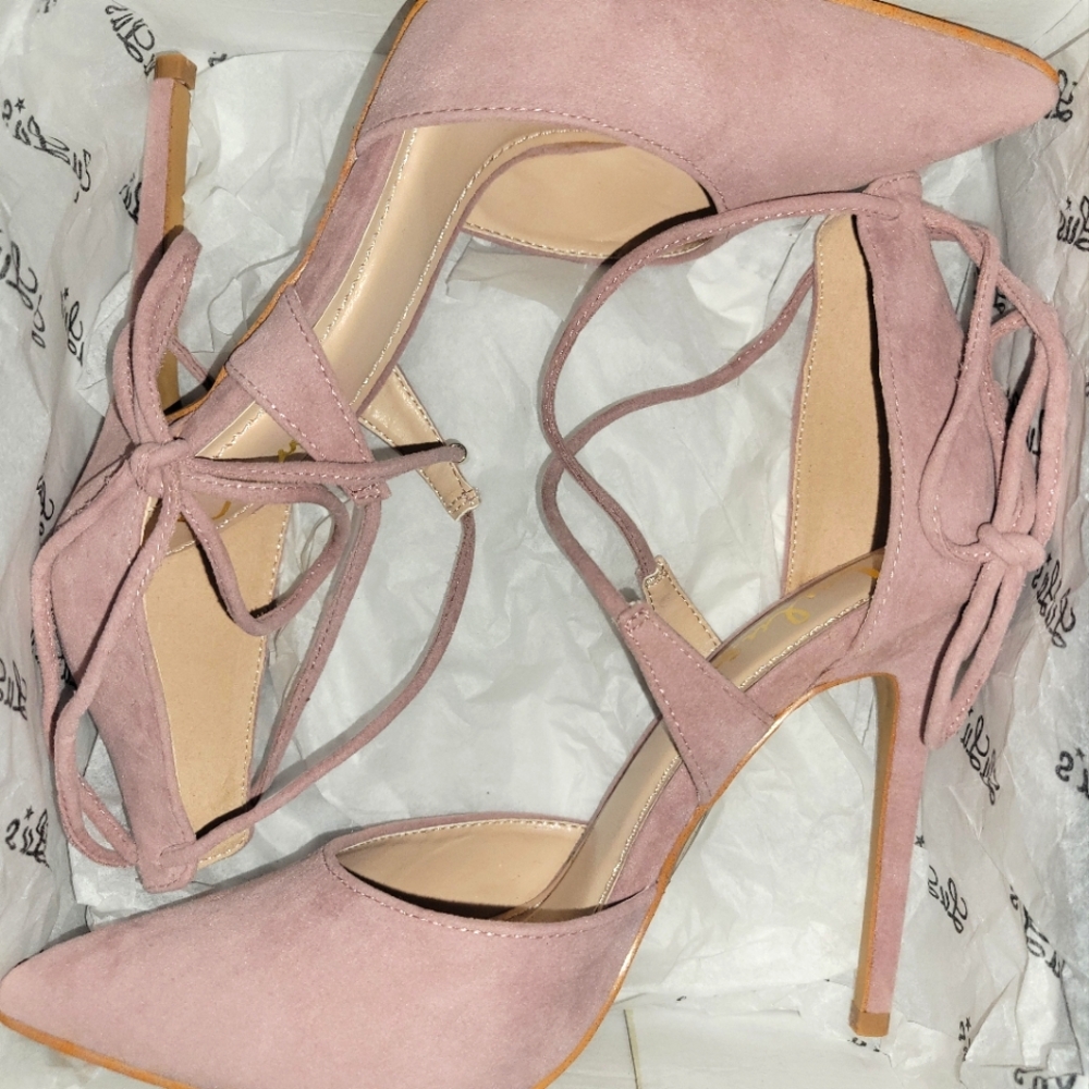 Lulu's, size 7 1/2, color: Dusty Rose